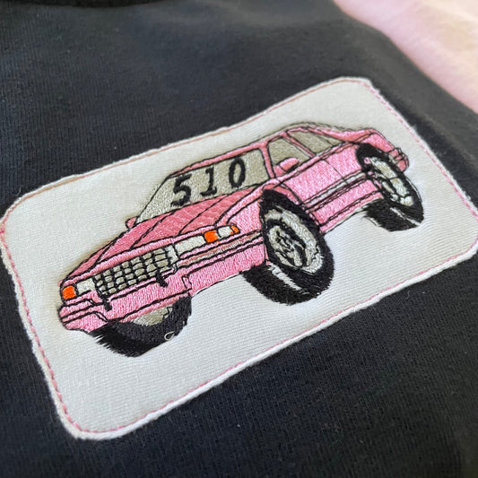 Moe - Barbie Scraper Car - Black Hoody