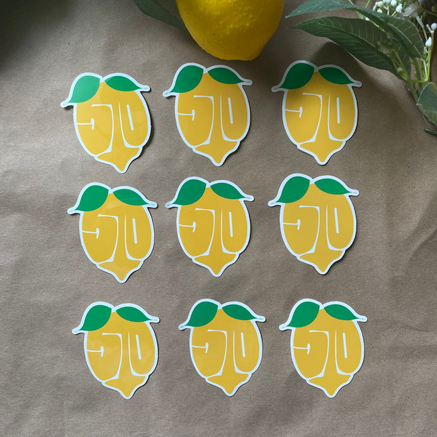 510 Lemon | Sticker
