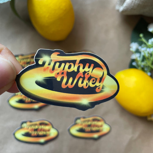 Hyphy Wifey Ring | Sticker