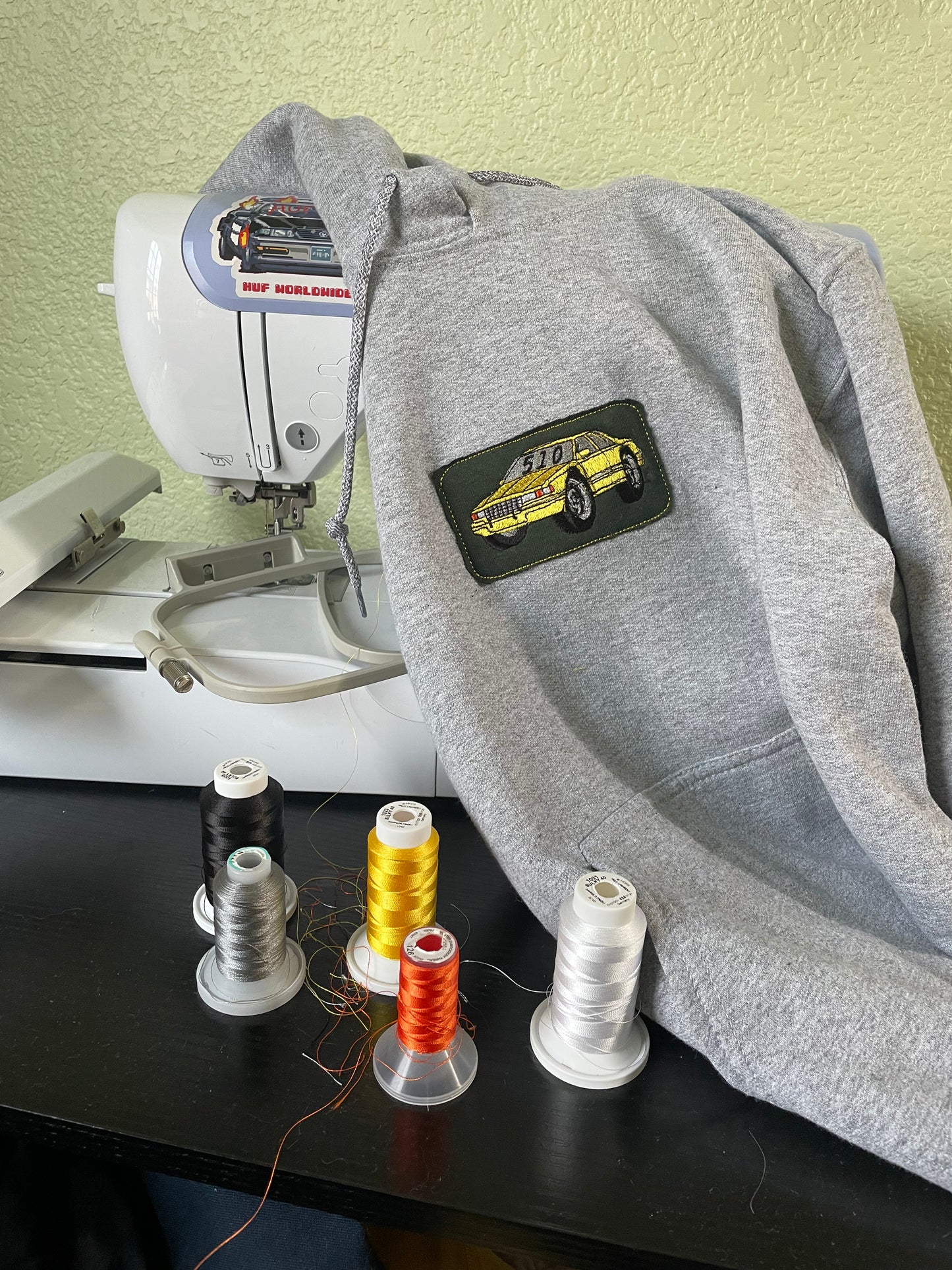 Scraper Car | Grey Hoody