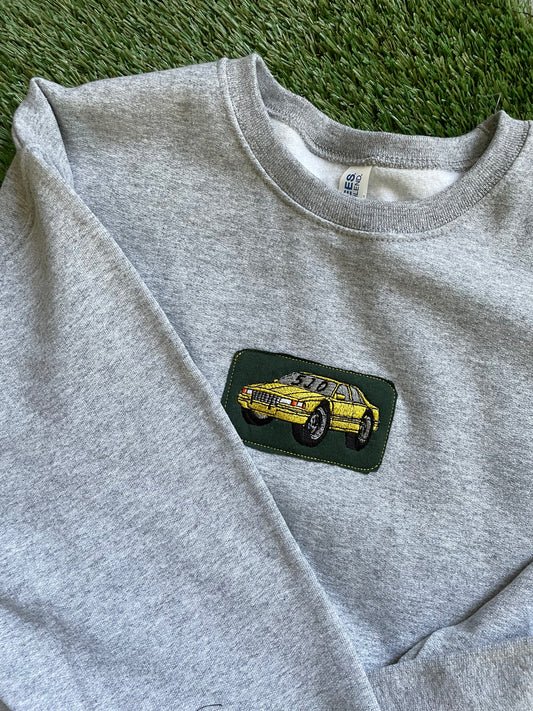 Scraper Car | Grey Crewneck