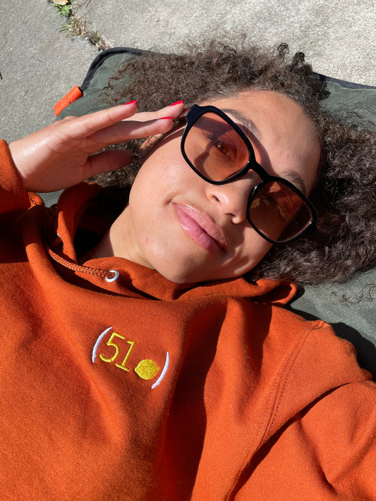 Mini (51🍋) | Texas Orange Hoody
