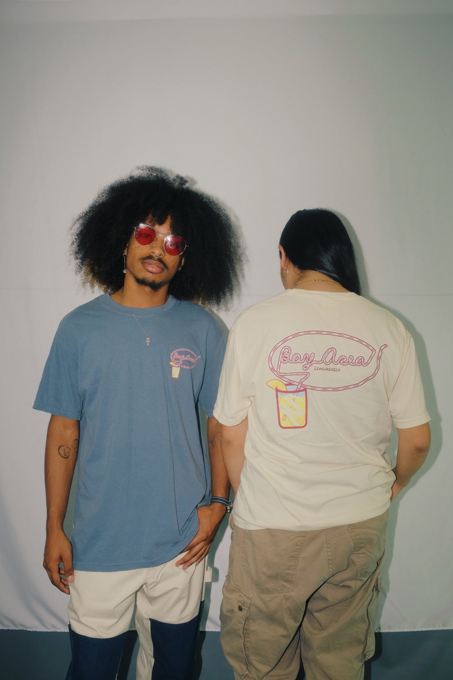Bay Area Krazy Straw Shirts | Blue