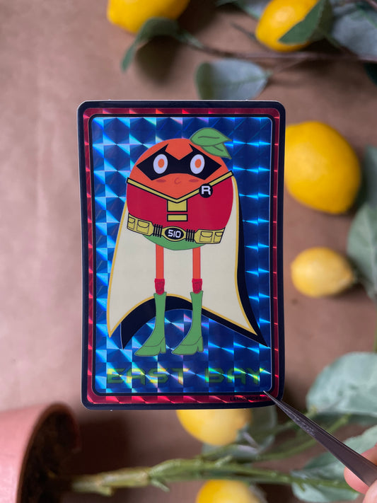 Robin (Orange) East Bay | Sticker