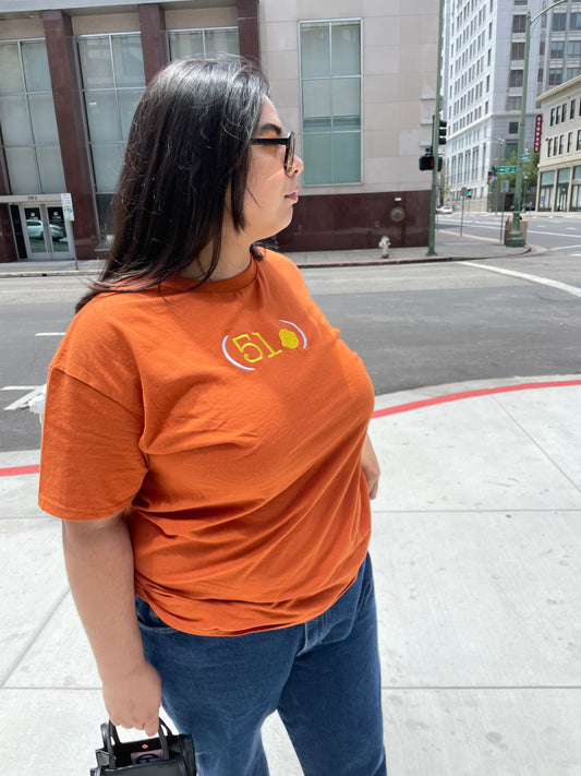 (51🍋) Texas Orange Shirt